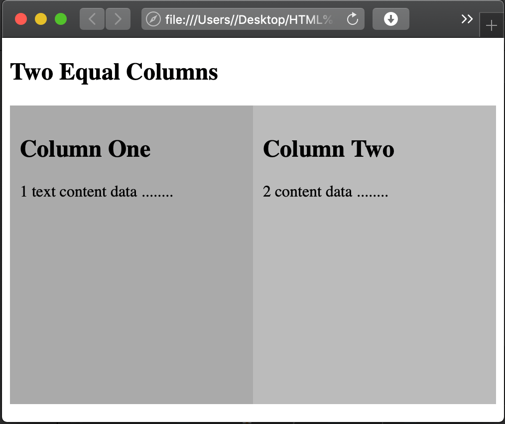 Modern way use CSS Flexbox