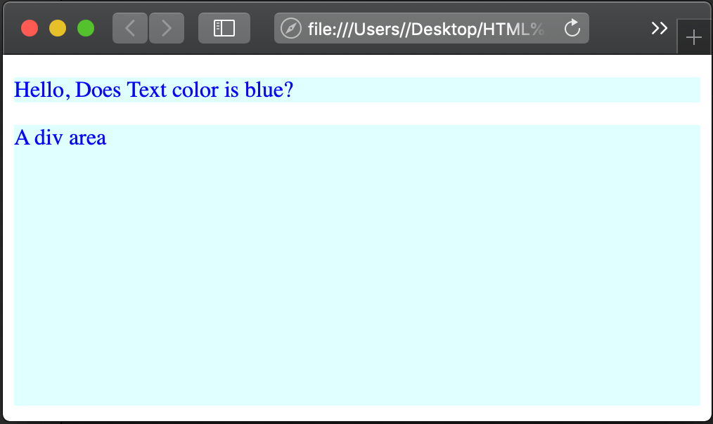 div class css example