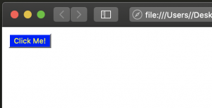 HTML button background color & text color