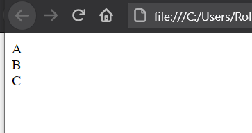 JavaScript for of statement strings
