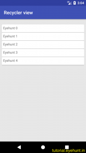 android studio recyclerview swap items