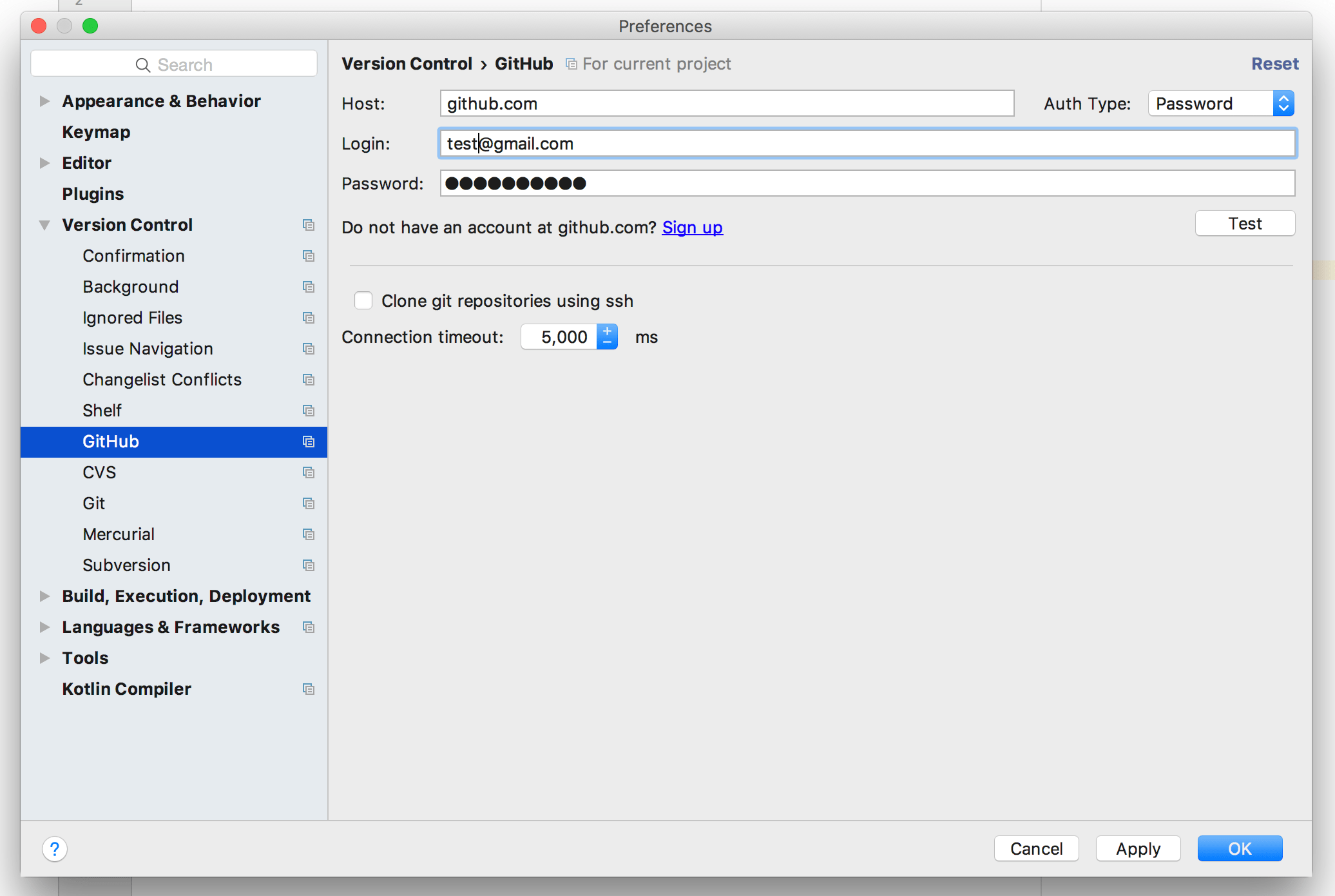 import a project from github android studio