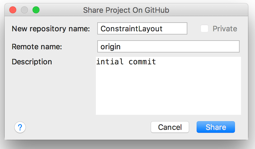 add android studio project to github
