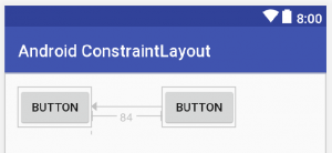 Android ConstraintLayout Relative positioning