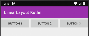 Android LinearLayout Horizontal orientation Weight