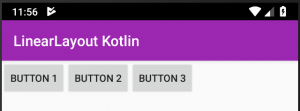 Android LinearLayout Horizontal orientation