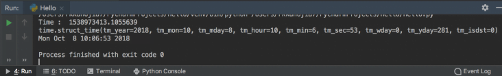 Python Time Function | TimeStamp | Time Milli Seconds Now - EyeHunts