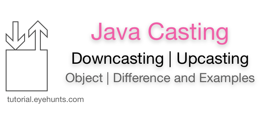 Java Downcasting Java Upcasting Difference Casting Obj Eyehunts