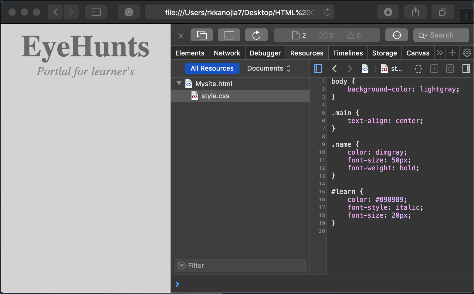 What is CSS  Types  Syntax  CSS with HTML with Example  EyeHunts