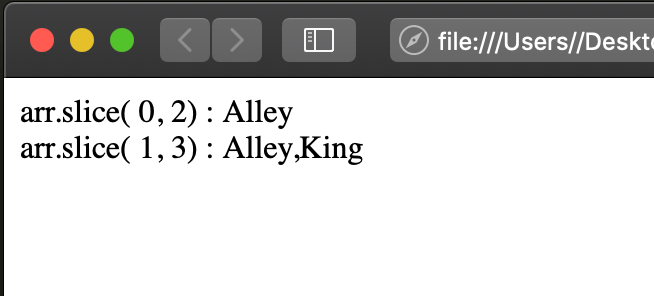 Slice Method In JavaScript | Used Slice The String And Array - EyeHunts