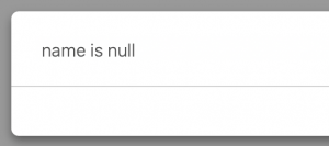 javascript null