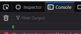 javascript count of items in array