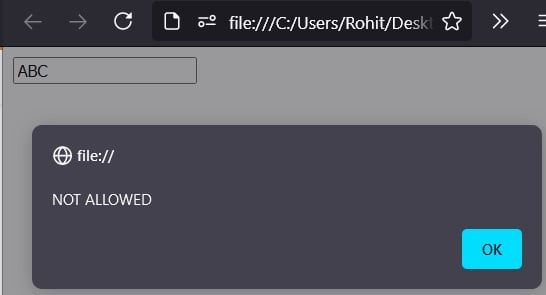 How to Prevent Backspace key in JavaScript