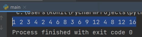 Two for loops in Python