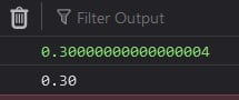 how to add two decimal values in javascript