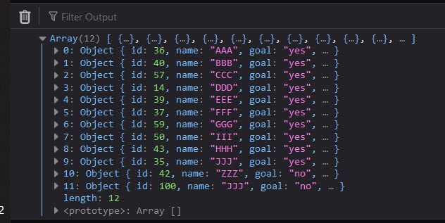 Merge Two JSON Objects With Same Key JavaScript Code