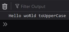 JavaScript uppercase first letter