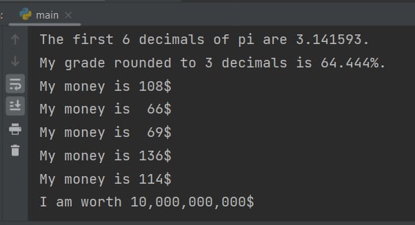 how to choose number of decimal places python