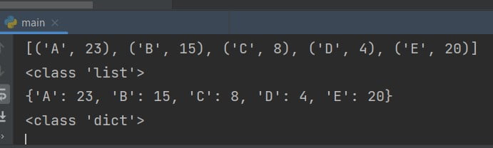 Python List Comprehension Dictionary