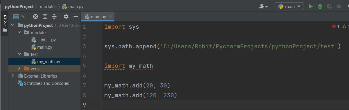 Python Import Function From Another File In Different Directory