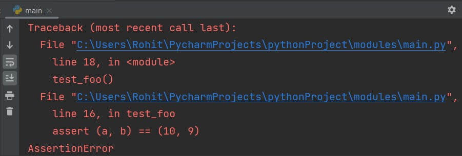 Python Assert Multiple Conditions