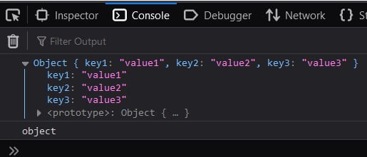 Javascript Create Object From Array With Keys