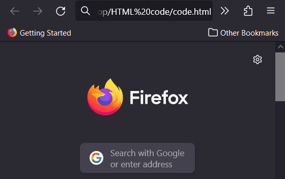 index html forward to another page