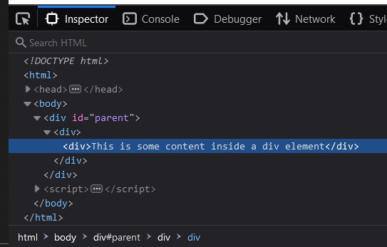 javascript-create-element-from-string