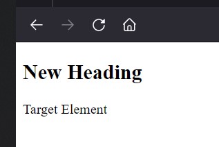 JQuery Insert Before | InsertBefore() Method