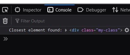 JavaScript closest sibling