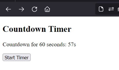 Javascript Countdown Timer 60 Seconds 30 Minutes And 24 Hour